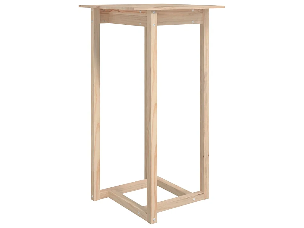 Bartafel 60x60x110 cm massief grenenhout