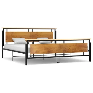 Bedframe metaal 200×200 cm Bedframe metaal 200×200 cm