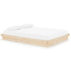 Bedframe massief hout 150×200 cm Bedframe massief hout 150×200 cm