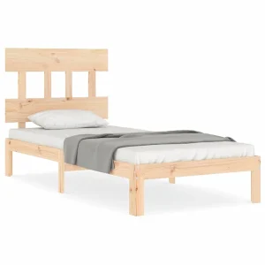 Bedframe zonder matras massief grenenhout 90×200 cm Bedframe zonder matras massief grenenhout 90×200 cm