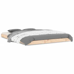 Bedframe massief grenenhout 135×190 cm Bedframe massief grenenhout 135×190 cm