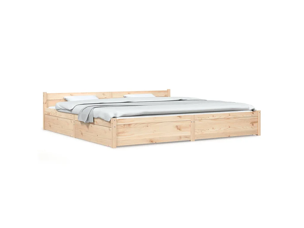 Bedframe met lades 200x200 cm