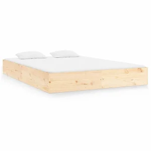 Bedframe massief hout 150×200 cm Bedframe massief hout 150×200 cm