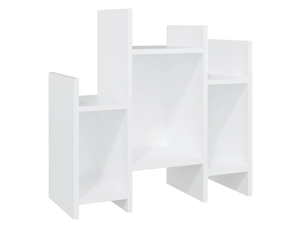 Bijzetkast 60x26x60 cm bewerkt hout wit
