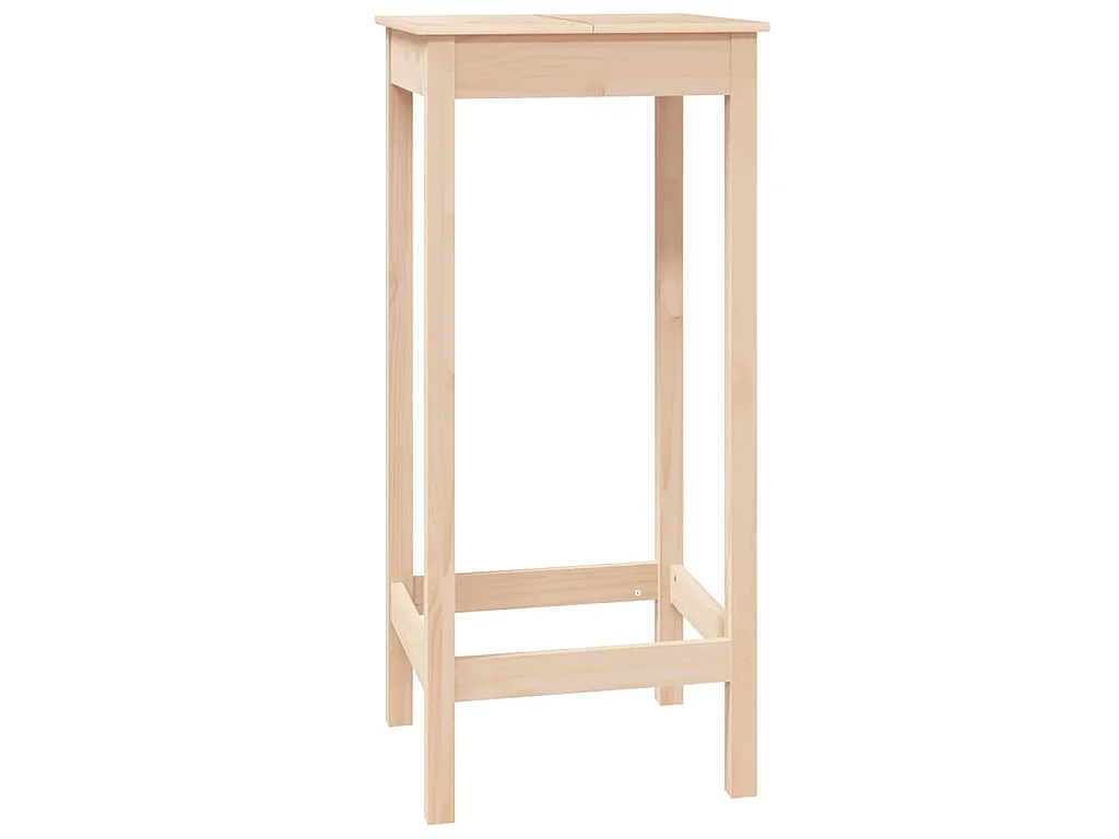 Bartafel 50x50x110 cm massief grenenhout