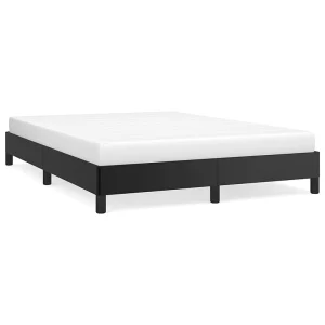Bedframe kunstleer zwart 140×190 cm Bedframe kunstleer zwart 140×190 cm