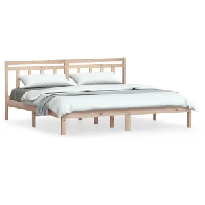 Bedframe massief grenenhout 160×200 cm Bedframe massief grenenhout 160×200 cm