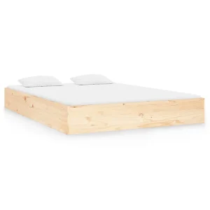 Bedframe massief hout 140×190 cm Bedframe massief hout 140×190 cm