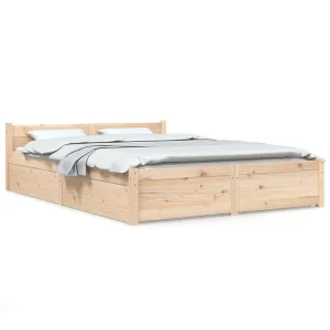 Bedframe met lades 150×200 cm Bedframe met lades 150×200 cm