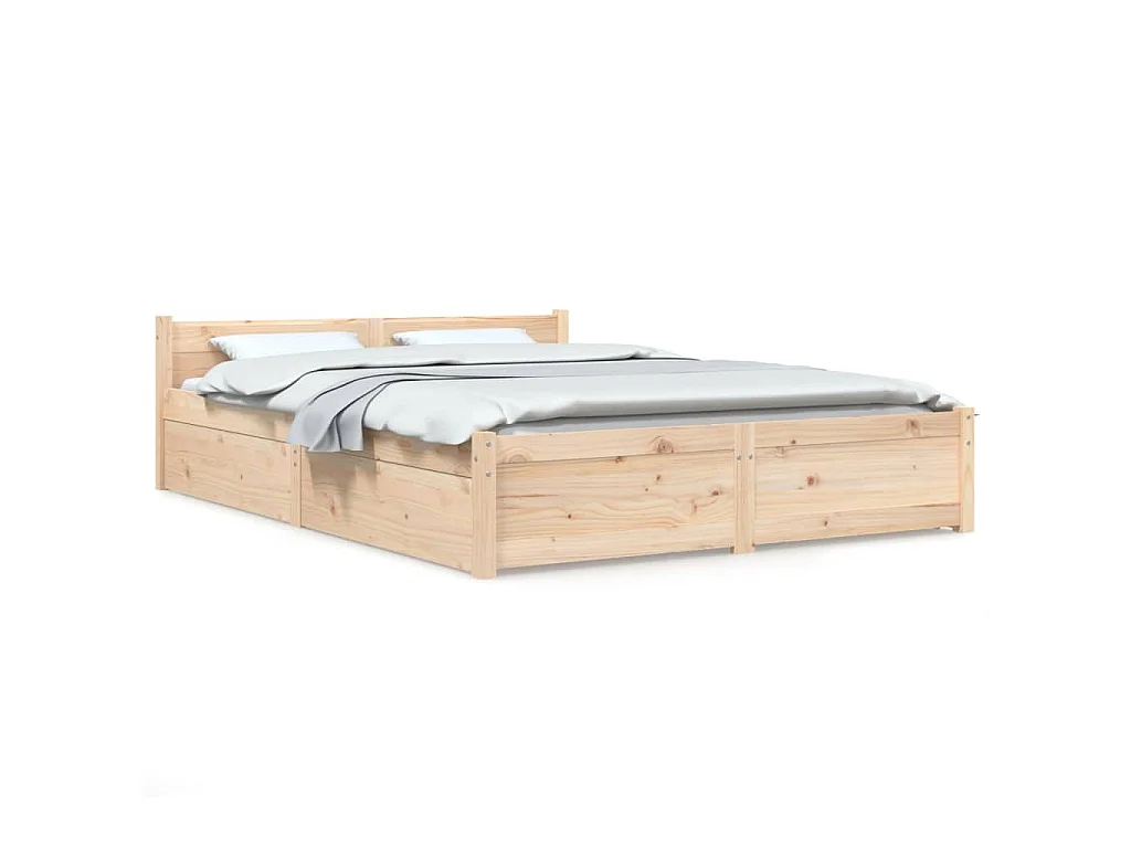 Bedframe met lades 150x200 cm