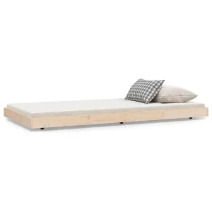 Bedframe zonder matras massief grenenhout 90×190 cm Bedframe zonder matras massief grenenhout 90×190 cm