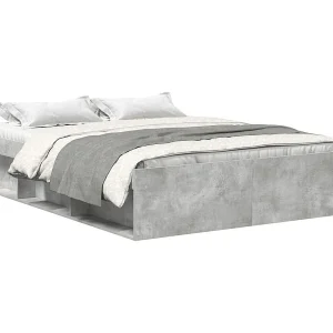 Bedframe betongrijs 140×200 cm Bedframe betongrijs 140×200 cm