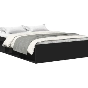 Bedframe zwart 120×190 cm Bedframe zwart 120×190 cm