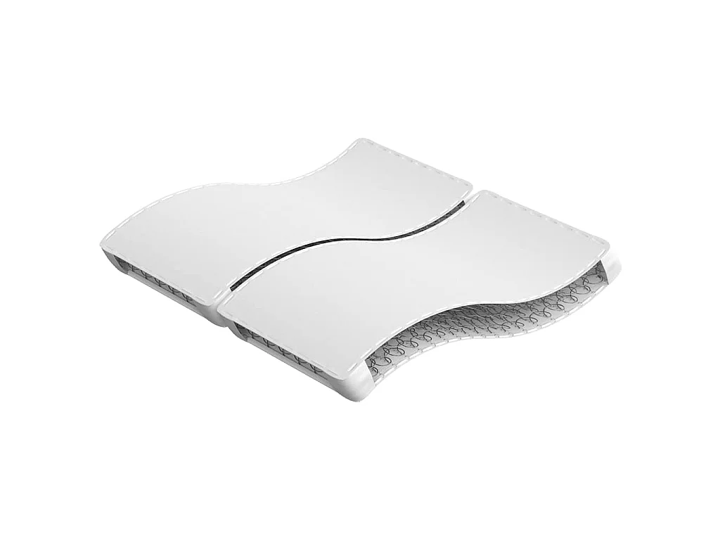 Binnenveringmatras middelhard 200x200 cm King Size