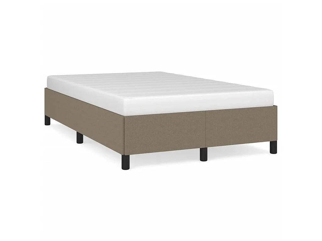 Bedframe zonder matras 120x190 cm stof taupe