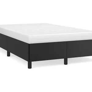 Bedframe kunstleer zwart 120×190 cm Bedframe kunstleer zwart 120×190 cm