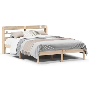 Bedframe zonder matras massief grenenhout 150×200 cm Bedframe zonder matras massief grenenhout 150×200 cm