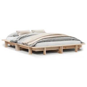 Bedframe zonder matras massief grenenhout 120×200 cm Bedframe zonder matras massief grenenhout 120×200 cm
