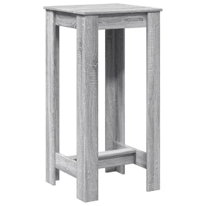 Bartafel 51x50x103,5 cm bewerkt hout grijs sonoma eikenkleurig Bartafel 51x50x103,5 cm bewerkt hout grijs sonoma eikenkleurig