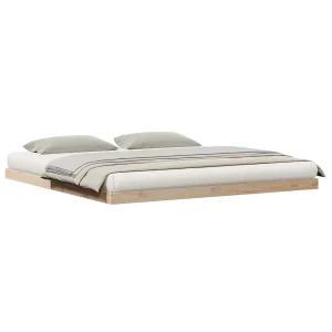 Bedframe Naturel 213.5 x 104 x 9 cm Massief grenenhout Bedframe Naturel 213.5 x 104 x 9 cm Massief grenenhout