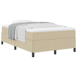 Bedframe Grijs groen 120 x 190 cm Katoenen stof