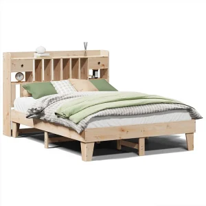 Bedframe zonder matras massief grenenhout 140×200 cm Bedframe zonder matras massief grenenhout 140×200 cm