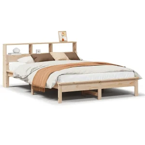 Bedframe zonder matras massief grenenhout 150×200 cm Bedframe zonder matras massief grenenhout 150×200 cm