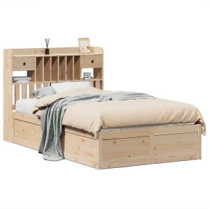 Bedframe zonder matras massief grenenhout 135×190 cm Bedframe zonder matras massief grenenhout 135×190 cm