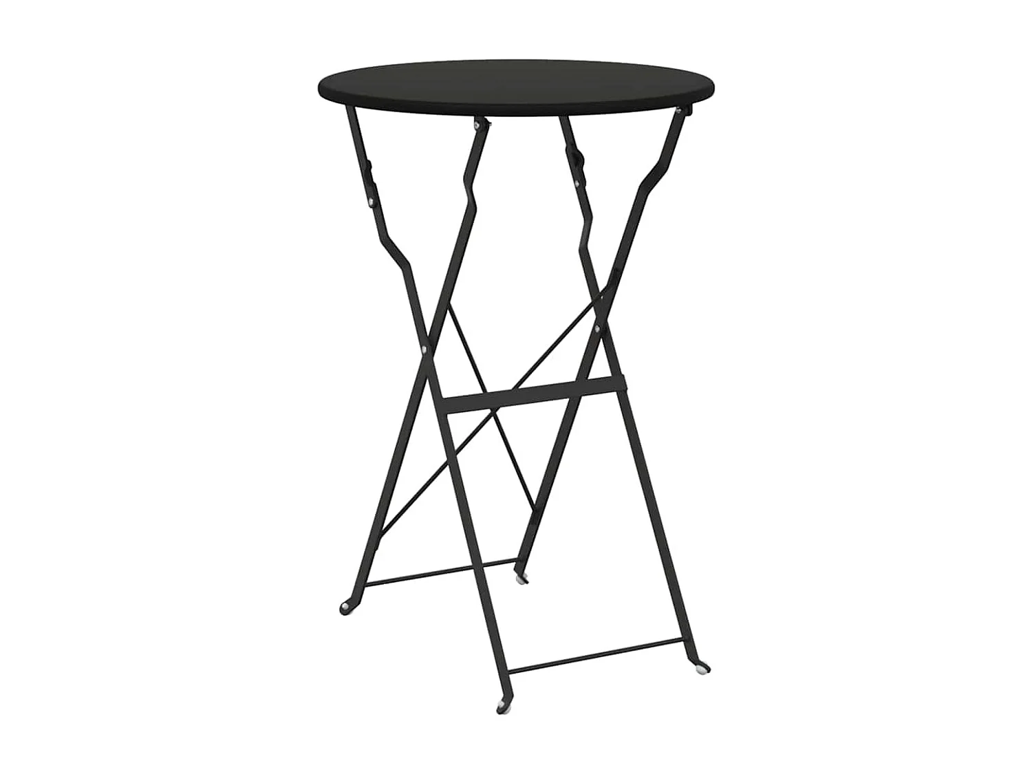 Bistrotafel Antraciet Ø 50 x 71 cm Poedercoating staal