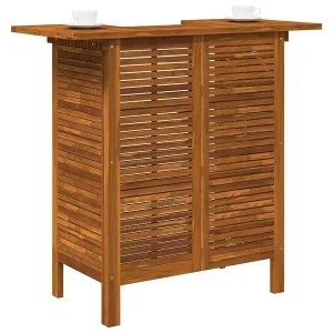 Bartafel 110x50x105 cm massief acaciahout Bartafel 110x50x105 cm massief acaciahout