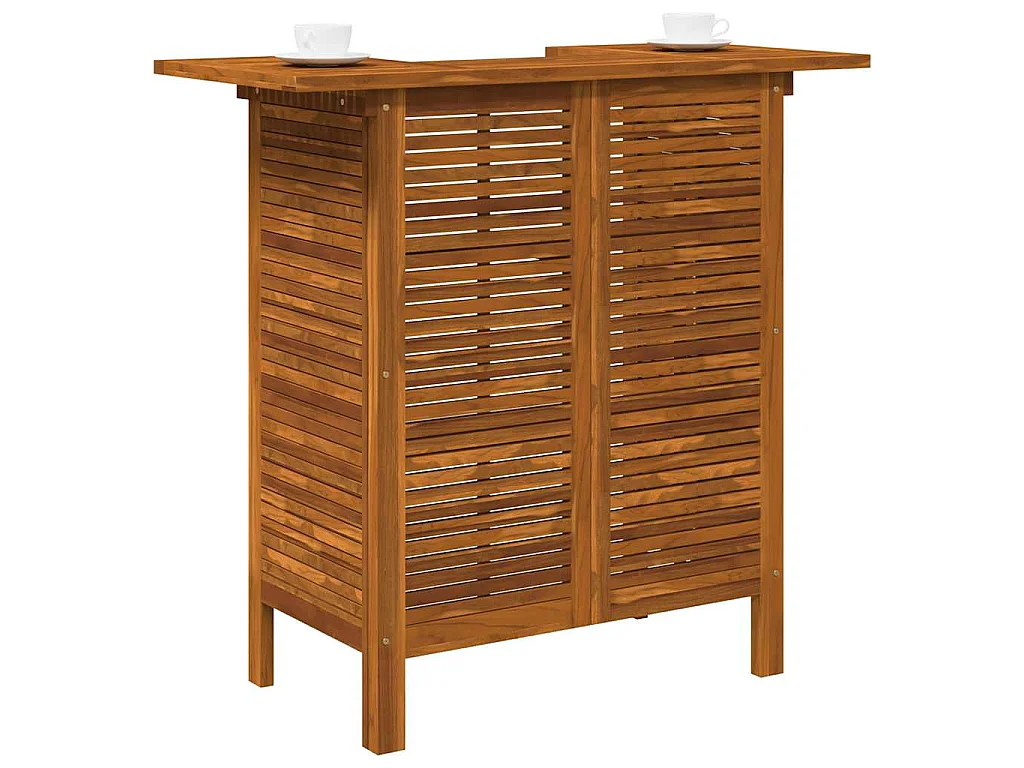 Bartafel 110x50x105 cm massief acaciahout