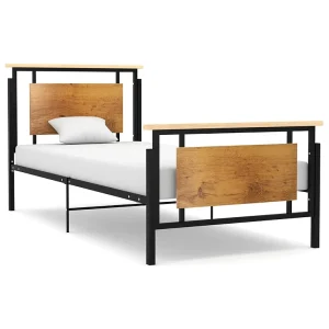 Bedframe metaal 90×200 cm Bedframe metaal 90×200 cm