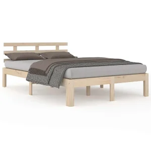 Bedframe zonder matras massief hout 120×200 cm Bedframe zonder matras massief hout 120×200 cm