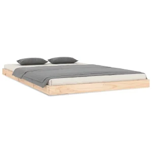 Bedframe massief grenenhout 120×200 cm