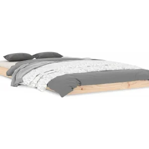Bedframe massief grenenhout 100×200 cm