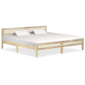 Bedframe massief mangohout 200 cm Bedframe massief mangohout 200 cm