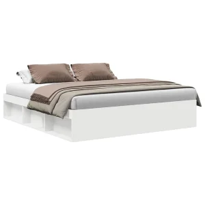 Bedframe wit 180×200 cm Super King Size Bedframe wit 180×200 cm Super King Size