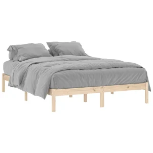 Bedframe zonder matras massief grenenhout 152×203 cm Queen Bedframe zonder matras massief grenenhout 152×203 cm Queen