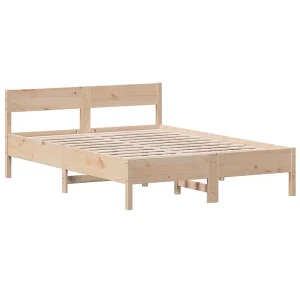 Bedframe zonder matras massief grenenhout 160×200 cm Bedframe zonder matras massief grenenhout 160×200 cm