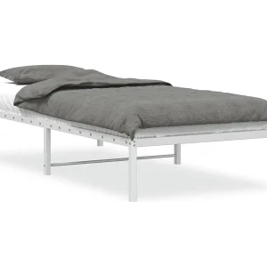 Bedframe metaal wit 90×190 cm Bedframe metaal wit 90×190 cm