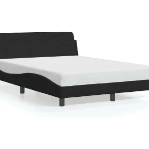Bedframe "Dover" 120×200 cm fluweel zwart Bedframe "Dover" 120×200 cm fluweel zwart