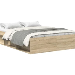 Bedframe sonoma eikenkleurig 120×200 cm Bedframe sonoma eikenkleurig 120×200 cm