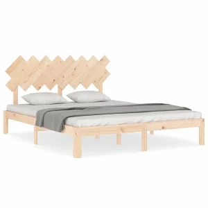 Bedframe zonder matras massief grenenhout 160×200 cm Bedframe zonder matras massief grenenhout 160×200 cm