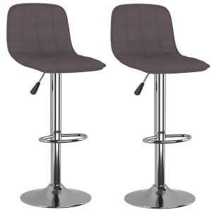 Barkrukken 2 st stof taupe Barkrukken 2 st stof taupe