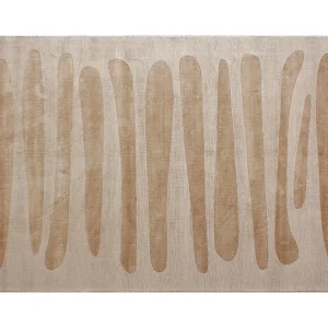 Handgeweven vloerkleed, 160×230 cm, Beige, 2200g/m², BELLARIA