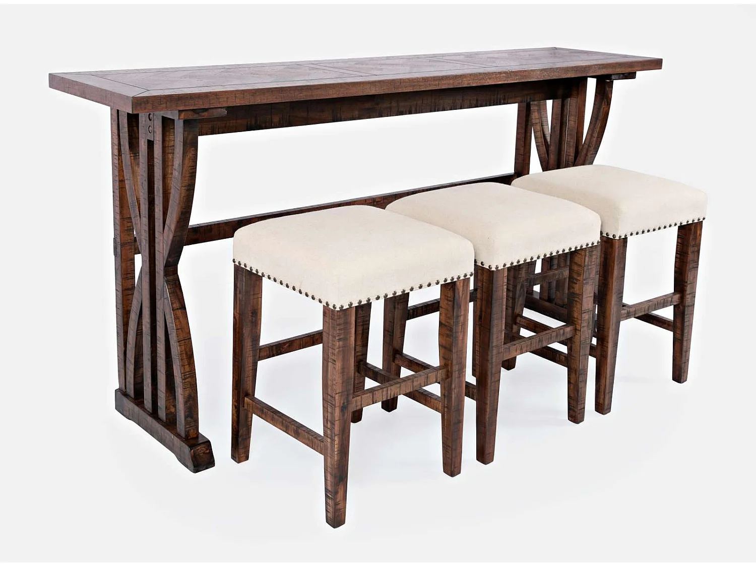 Bartafel 188x91,5x46 cm donkerbruin Avola AV1931-74