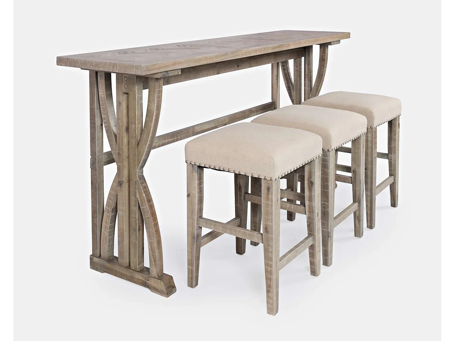 Bartafel 188x91,5x46 cm natuurlijk hout Avola AV1933-74