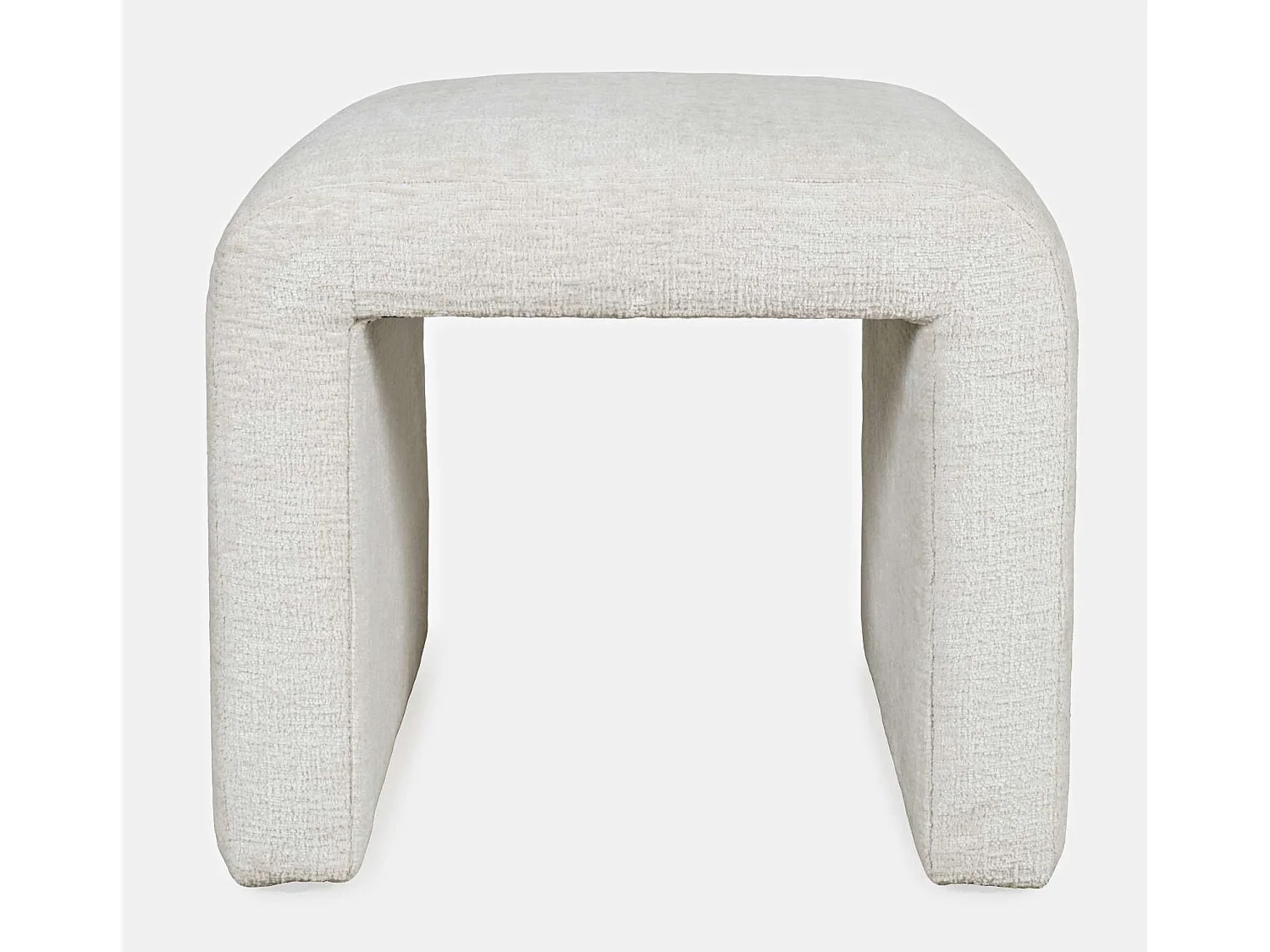 Beklede bank 53,5x48x45,5 cm beige Leith LET69N