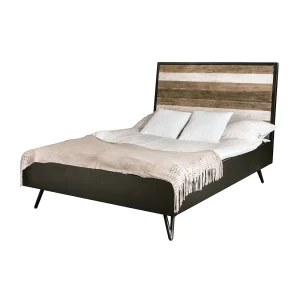 Bed 147x125x219 cm zwart Adesso Adesq01