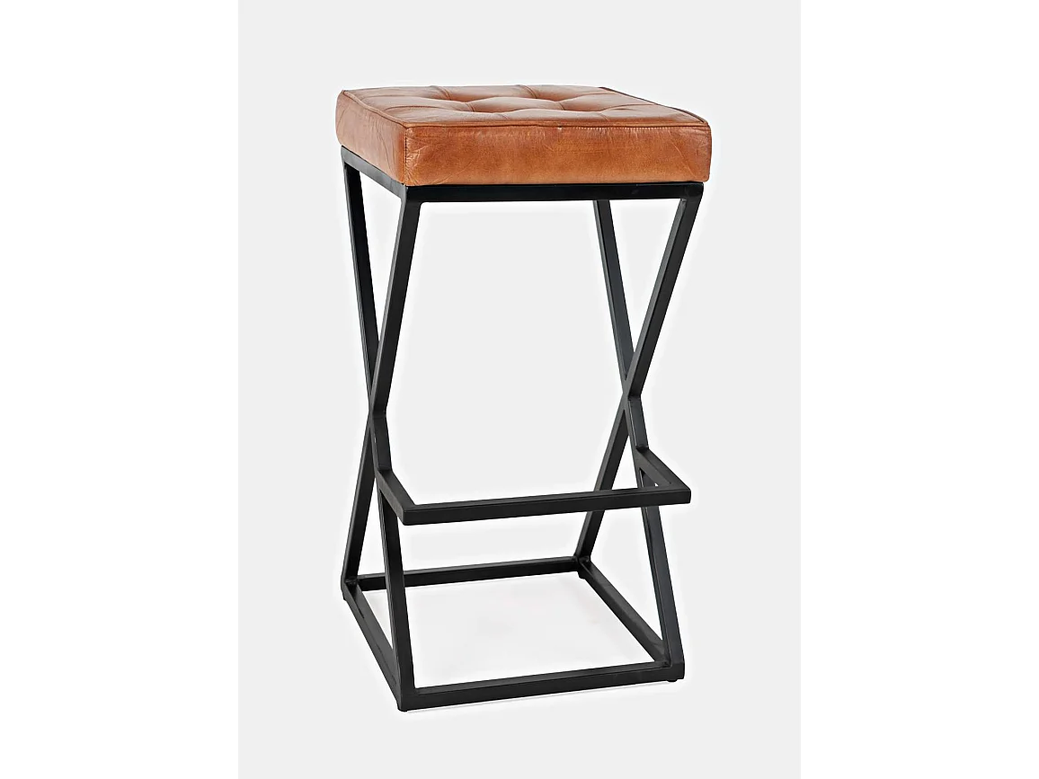Barkruk 38x74x38 cm bruin Avola AV1730-192S